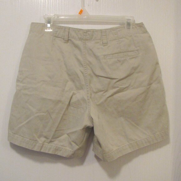 Essentials Size 10 Khaki Tan 100% Cotton Shorts - Picture 2 of 7